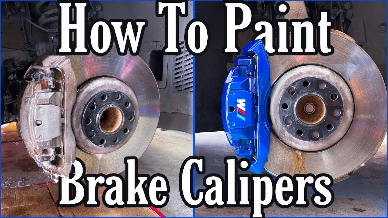 How to Paint Brake Calipers - Scratch Repair