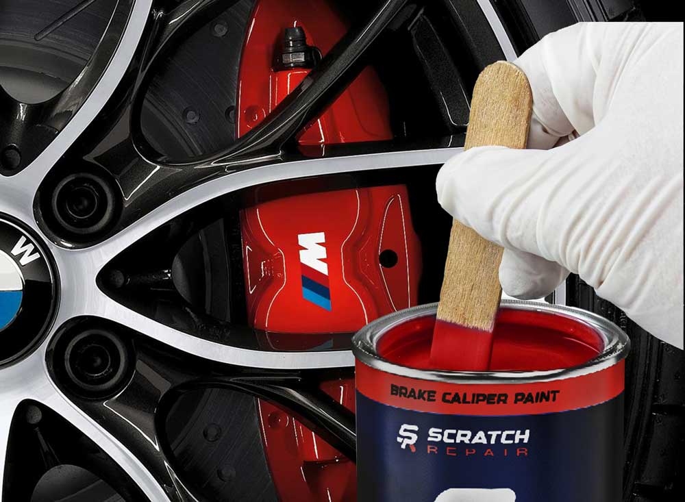 DIY Perfection: Transform Your Calipers with Scratch Repair Paint