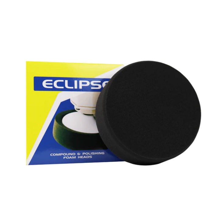 Eclipse 6" 150 Compounding Polishing Sponge Foam M14 Black Ultrafine Finishing