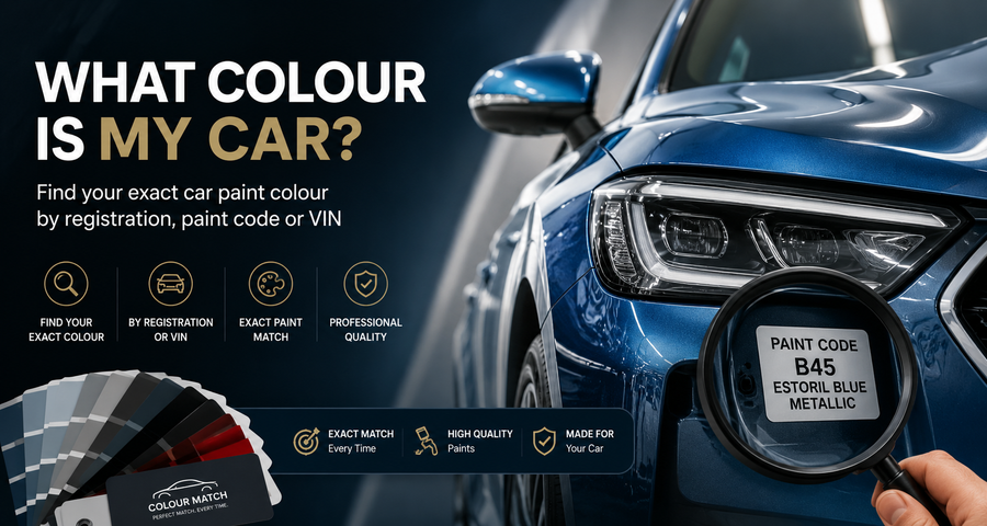 What Colour Is My Car? Find Your Exact Car Paint Colour
