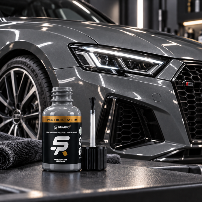 Audi Nardo Grey LY7C touch up paint guide