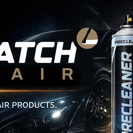 DIY car scratch repair vs professional repair products including primer, spray paint and lacquer