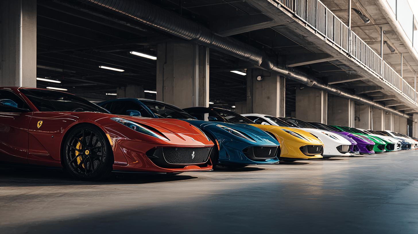 Top 10 Ferrari Colours – Find Your Exact Paint Match