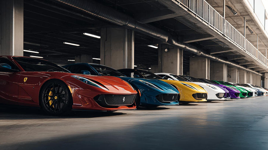Top 10 Ferrari Colours – Find Your Exact Paint Match