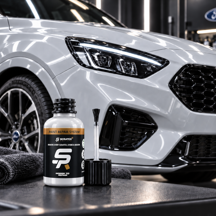 Ford Frozen White 7VTA touch up paint guide