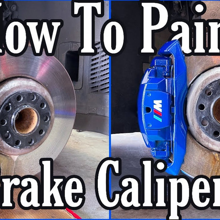 How to Paint Brake Calipers - Scratch Repair