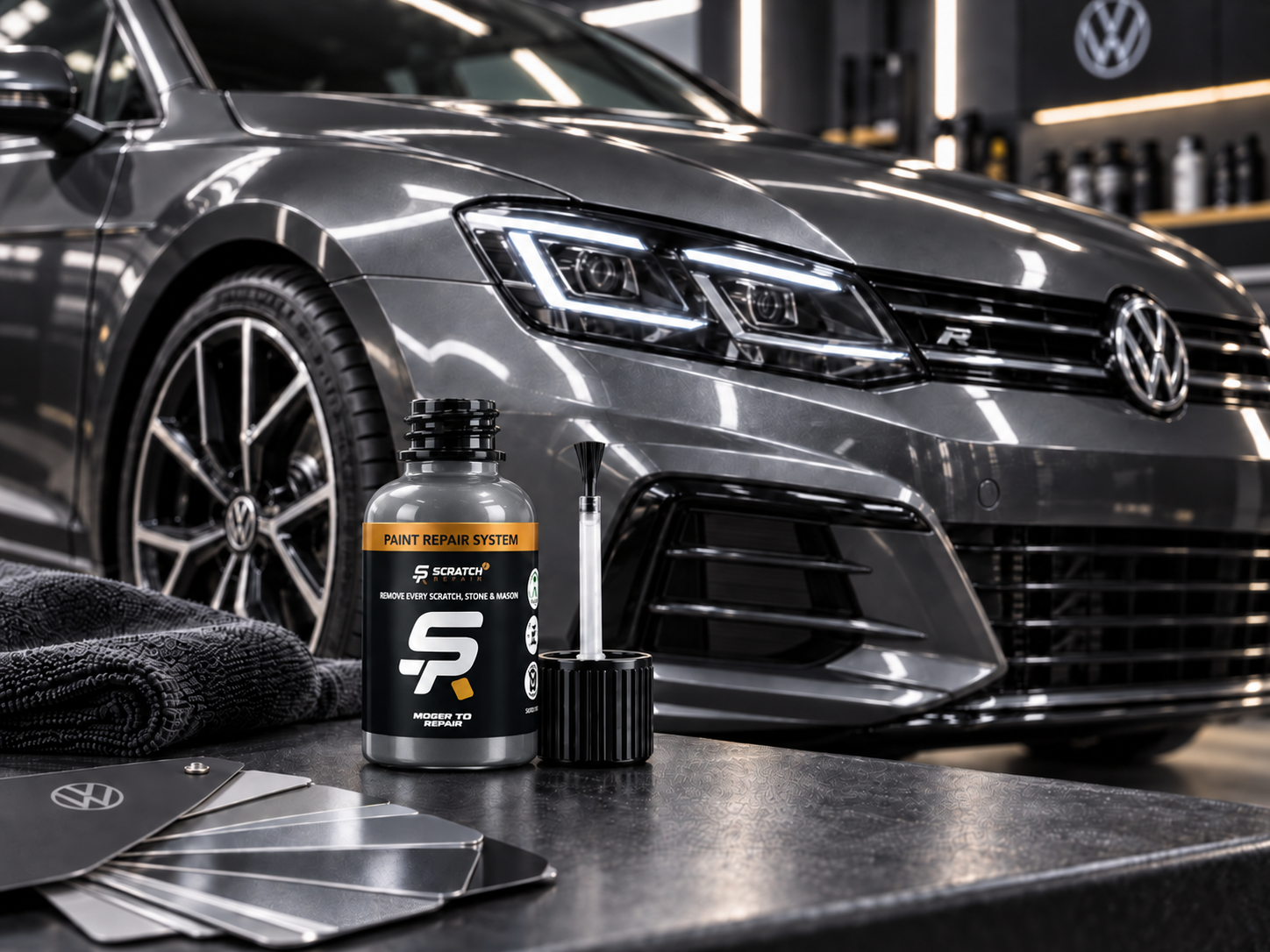 Volkswagen touch up paint codes colours and scratch repair guide
