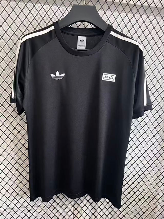 AD x Oasis Black Performance Adult Tee (S–4XL)