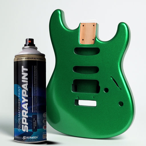 Spring Green Nitrocellulose Guitar Finish Spray High Gloss 400ml Aerosol