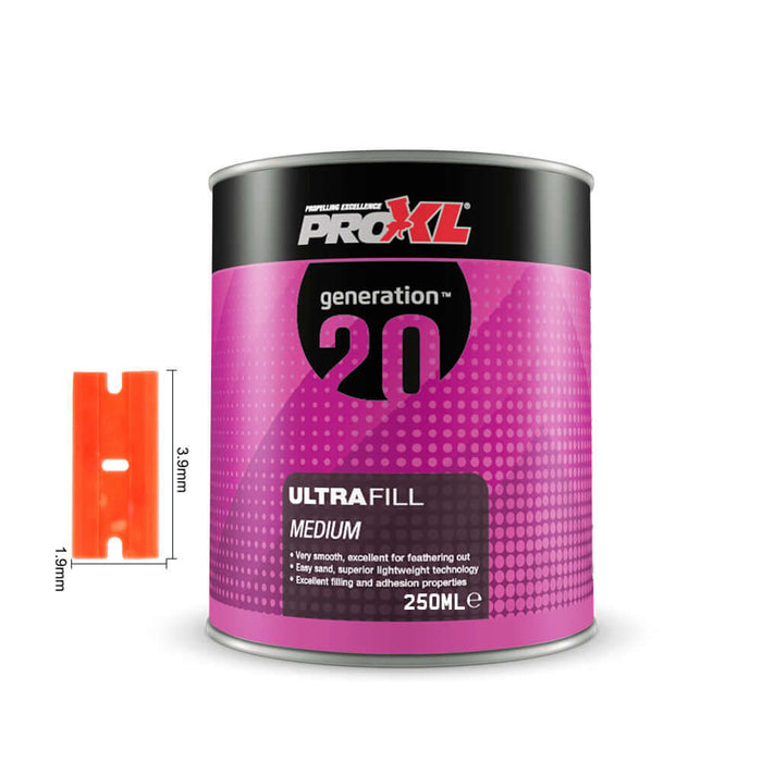 Medium Body Filler + Scraper (250ml) PROXL