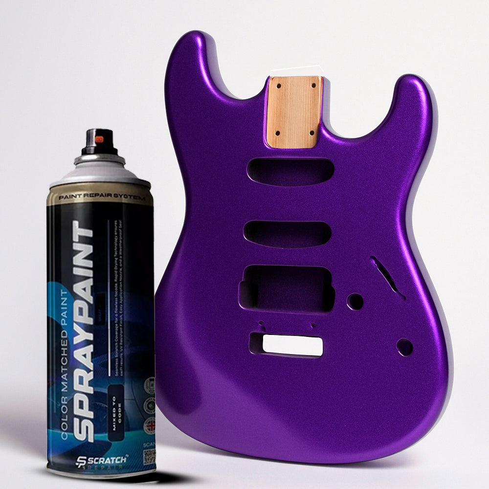 Royal Purple Nitrocellulose Guitar Finish Spray High Gloss 400ml Aerosol