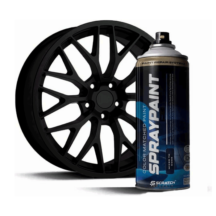 Matte Black Volks Alloy Wheel Paint High-Performance  – Scratch-Resistant