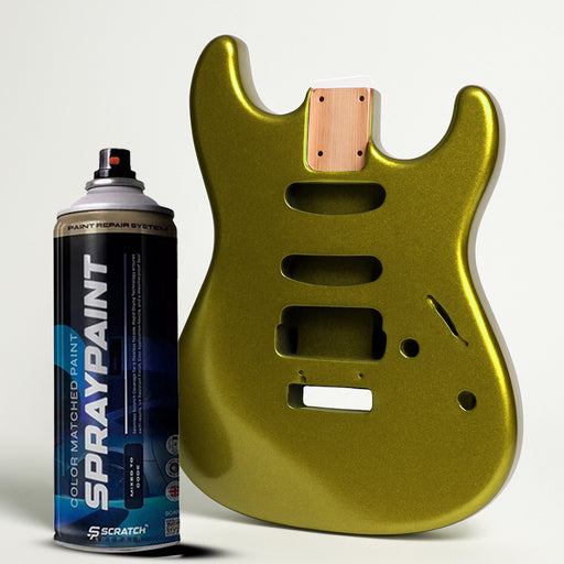 Fern Green Nitrocellulose Guitar Finish Spray High Gloss 400ml Aerosol