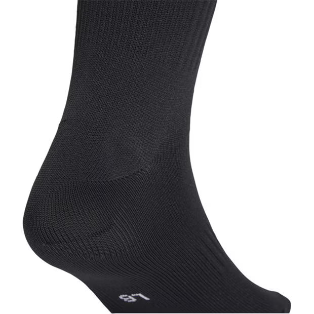 Adidas Black Santos Football Sock Size Uk6 - 8.5