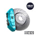 Turquoise Brake Caliper Heat Resistant Paint - Scratch Repair