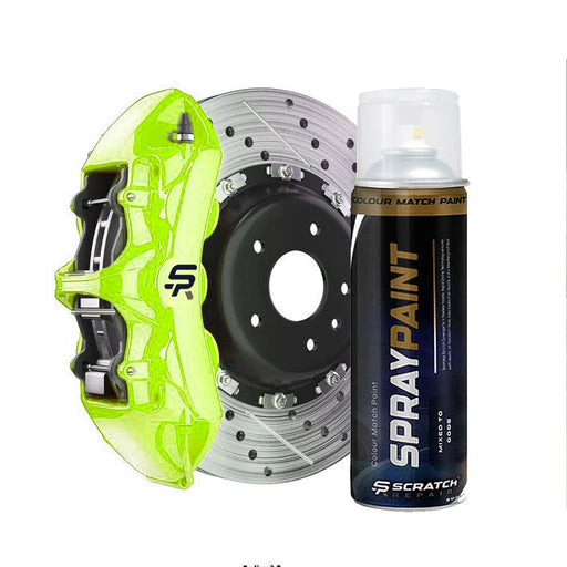 Porsche Acid Green Brake Caliper paint – Heat Resistant & Scratch Repair