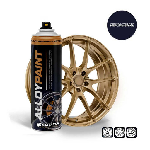 Bronze Alloy Wheel Paint High-Performance  – Scratch-Resistant