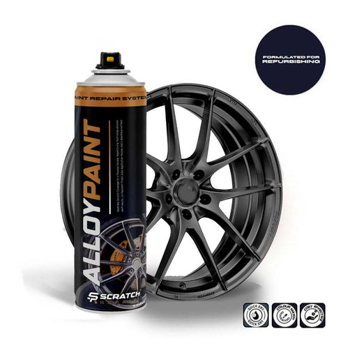 Anthracite Grey Alloy Wheel Paint High-Performance  – Scratch-Resistant