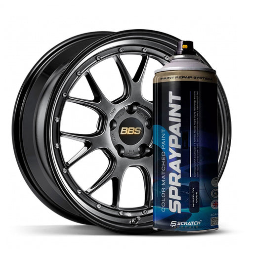 BBS Diamond Black Paint – OEM Finish Spray Paint for Alloy Wheels