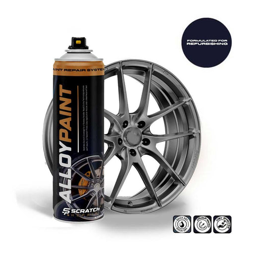 Graphite Grey Alloy Wheel Paint High-Performance  – Scratch-Resistant