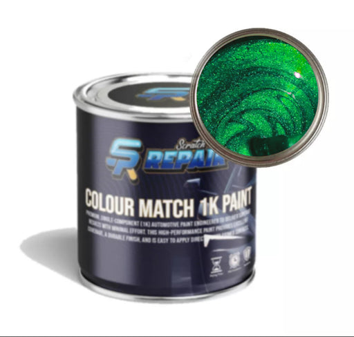 Emerald Shine Green Paint Glitter Metal Flake