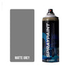 Matt Grey Plastic Bumper & Trim Spray Paint – 400ml Aerosol | Scratch Repair
