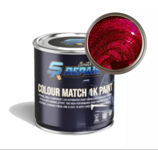 Ruby Glimmer Paint Metal Flake Glitter