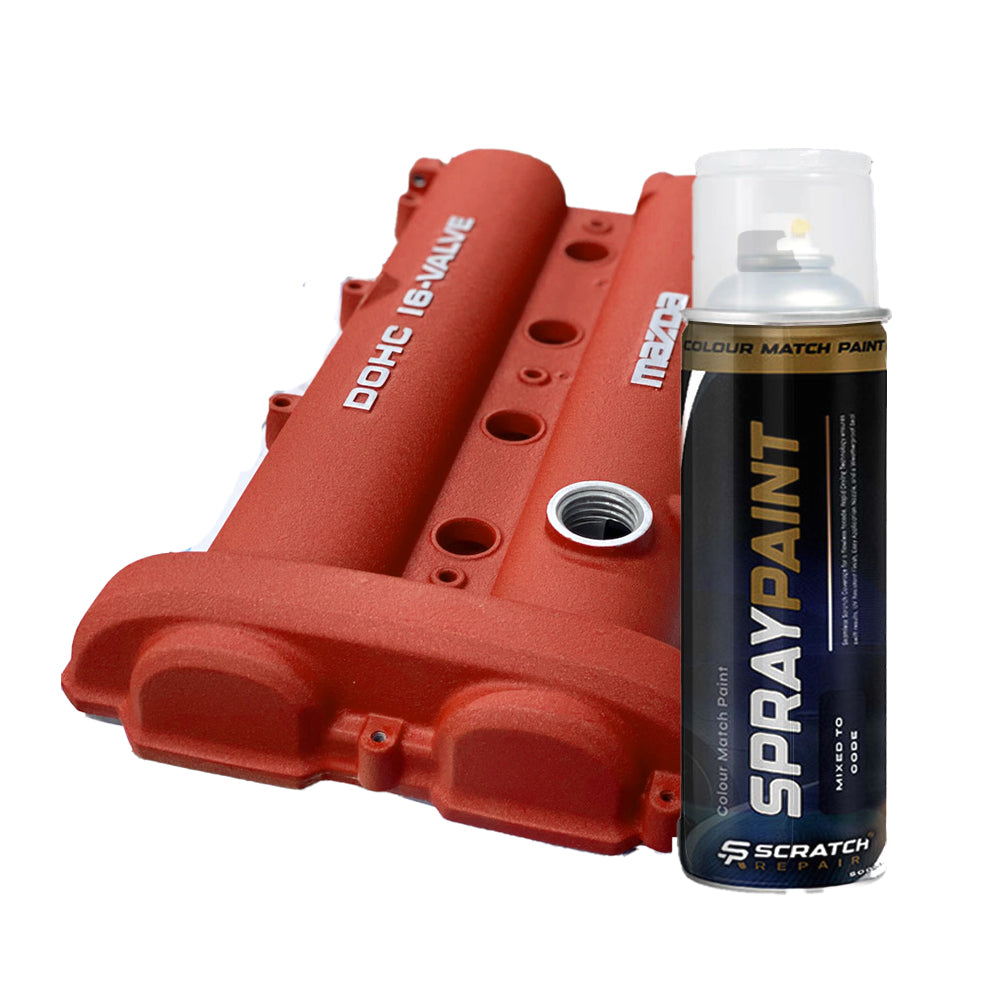 Ferrari Red Engine Paint Rocker Cover Heat Resistant — Scratch Repair