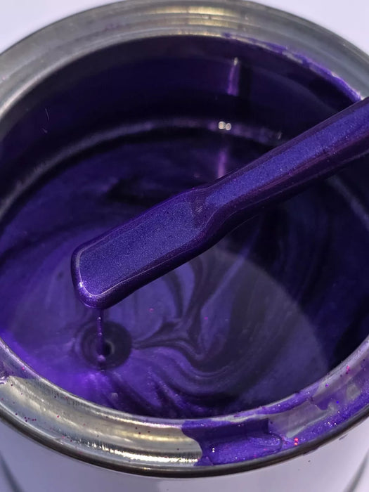 Royal Amethyst Sparkle: Heat-Resistant Purple Paint