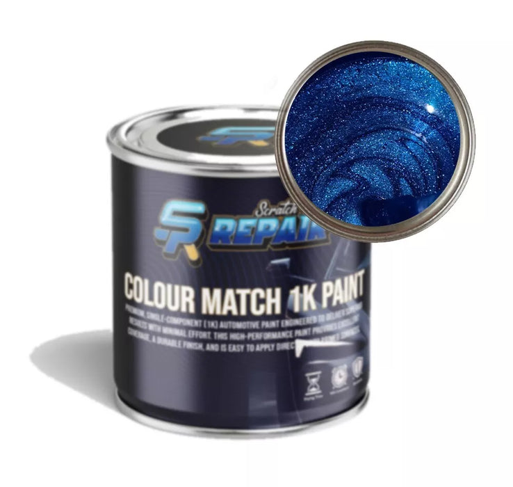 Cosmic Shift Blue: Heat-Resistant Color-Changing Paint