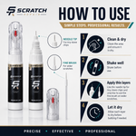 How to use the Scratch Repair colour matched Touch Up Pen
