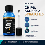Touch up bottle ideal for chips scuffs and scratches