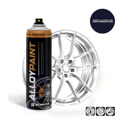 White Alloy Wheel Paint High-Performance  – Scratch-Resistant